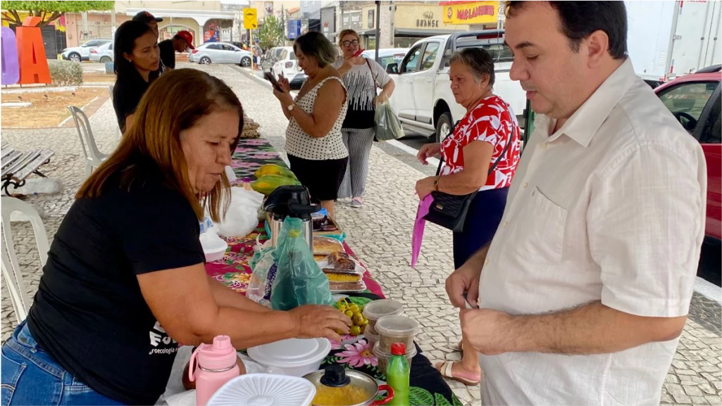 PRIMEIRA EDIÇÃO DE DEZEMBRO DA FEIRA AGROECOLÓGICA DE QUIXADÁ.
