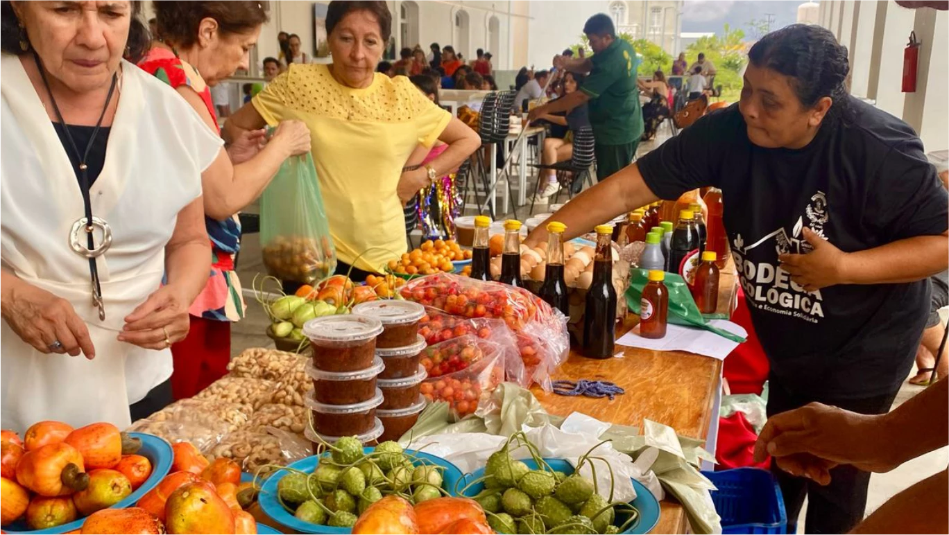 FEIRA AGROECOLÓGICA DO COMPLEXO ESTAÇÃO DAS ARTES – FORTALEZA, CE.