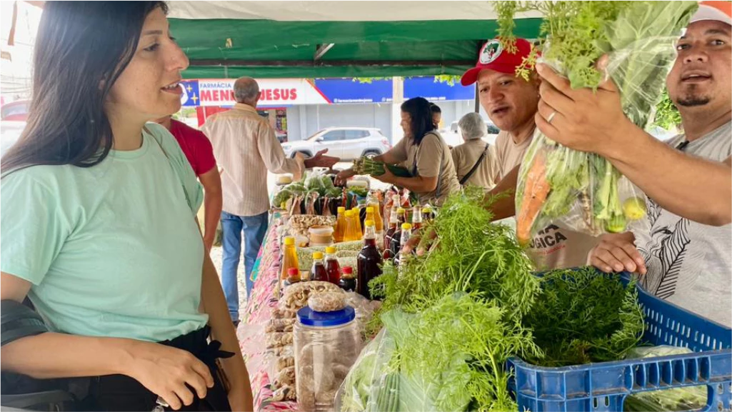 FEIRA AGROECOLÓGICA DE QUIXADÁ SEGUNDA EDIÇÃO DO MÊS DE ABRIL.
