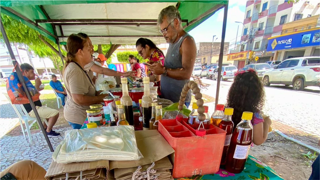 ÚLTIMA EDIÇÃO DE JUNHO DA FEIRA AGROECOLÓGICA DE QUIXADÁ.