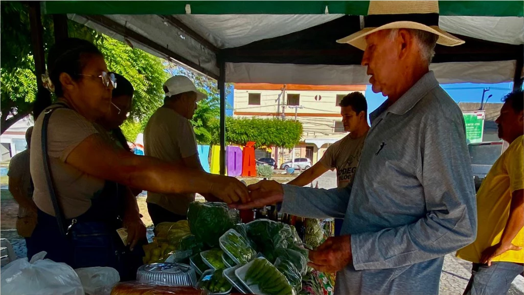 QUARTA EDIÇÃO DE JULHO DA FEIRA AGROECOLÓGICA DE QUIXADÁ.